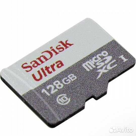 Карта памяти MicroSD SanDisk Ultra 128 GB