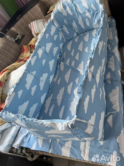 Бортики в детскую кроватку