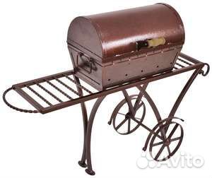 Мангал заводской новый
