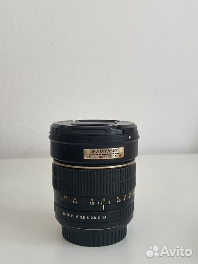 Объектив samyang 85mm f/1.4 AS IF Canon EF