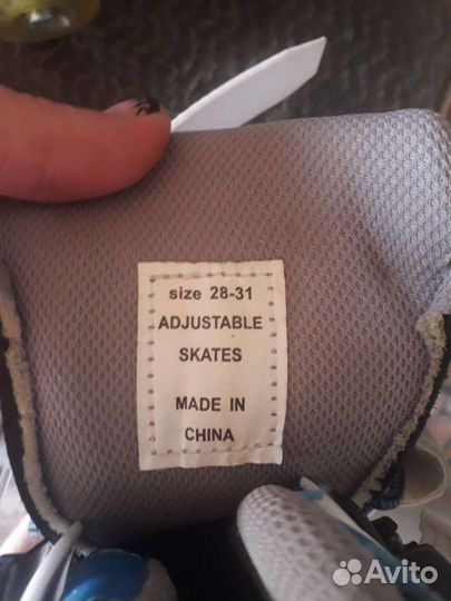 Роликовые коньки детские