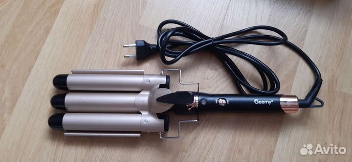 Плойка тройная для волос