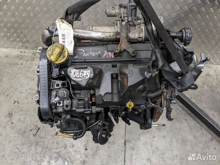 Двигатель K9K724 Renault Megane 2 рест
