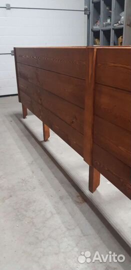 Деревянные грядки из лиственницы и сосны