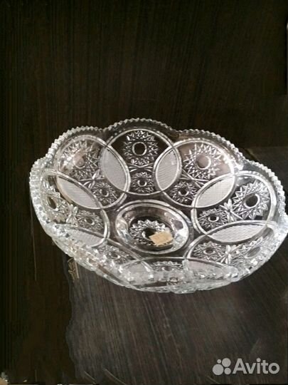 Ваза хрустальная (новая в упаковке), СССР