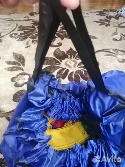 Lego bauer лего байер ок 800 деталей, ковер-мешок