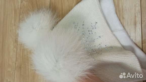 Шапка зимняя натуральный мех 52 54