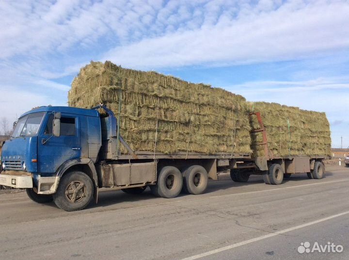 Сено в рулонах и тюках
