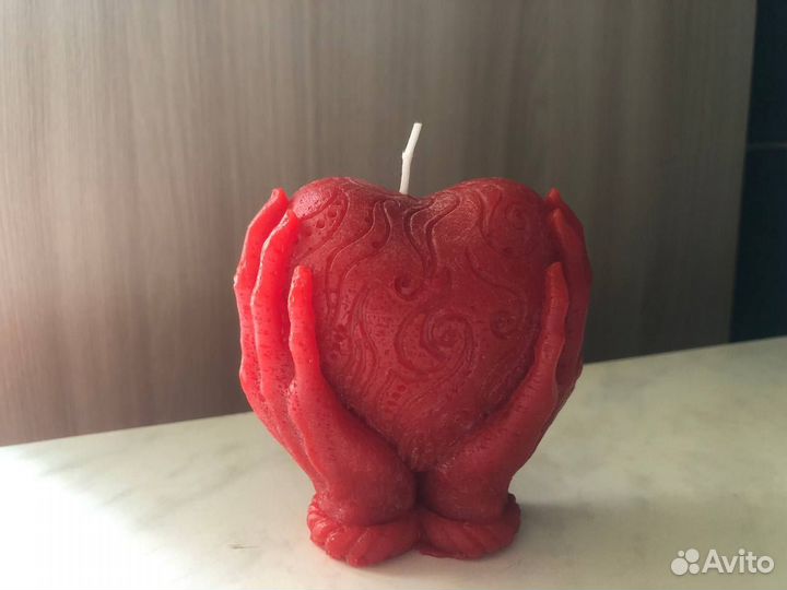 Свеча Негасимое Горячее сердце