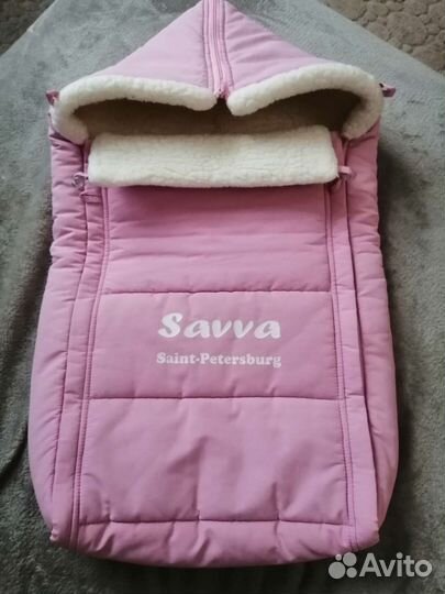 Теплый конверт в коляску