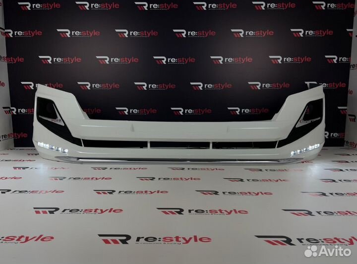 Губа передняя Toyota Land Cruiser Prado 150 S2478