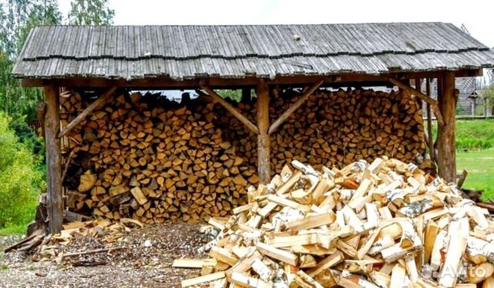 Дрова подсушенные