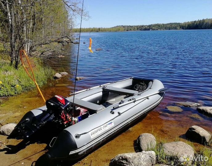 Лодка надувная Grouper 340 нднд