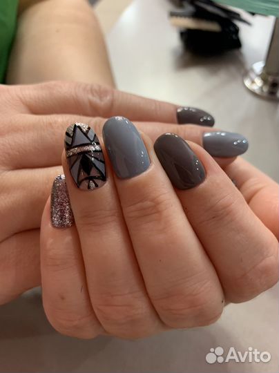 Маникюр, гель-лак, педикюр, наращивание