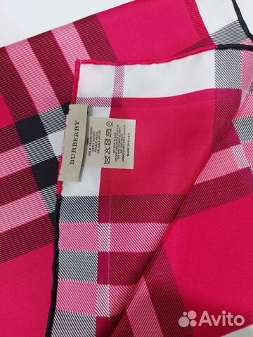 Burberry платок оригинал, 100 шёлк