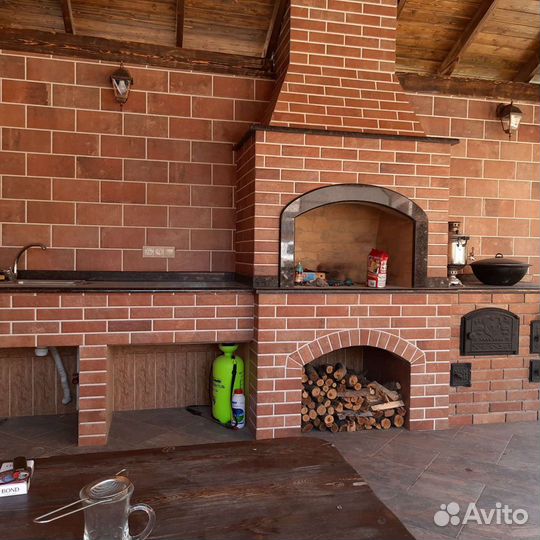 Печи камины барбекю