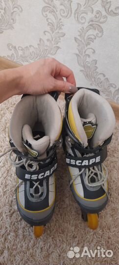 Роликовые коньки раздвижные 32-35