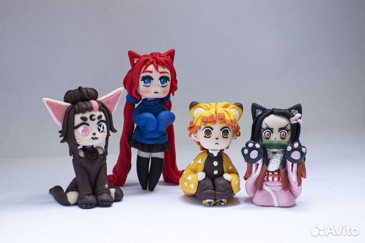 Аниме Фигурки из полимерной глины