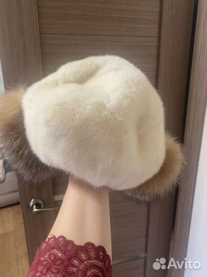 Берет норковый