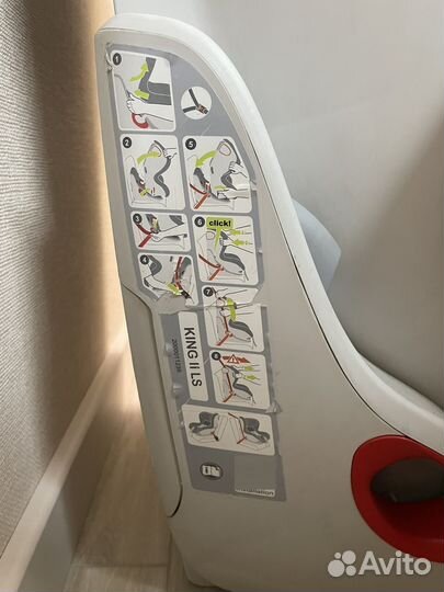 Автокресло britax romer king 2 ls