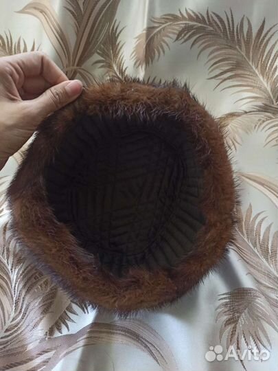 Мужская шапка норковая