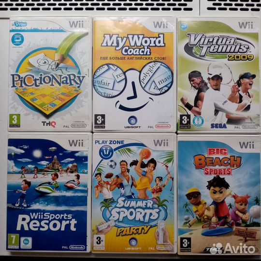 Nintendo Wii Nintendo WiiU лицензия PAL