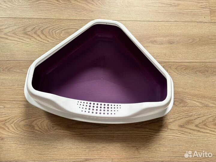 Лоток для кошек большой с бортиками
