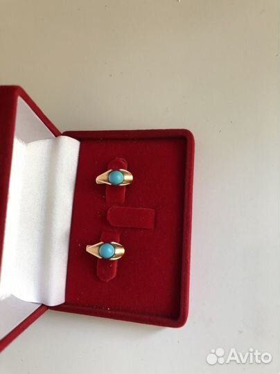 Серьги золотые проба 585