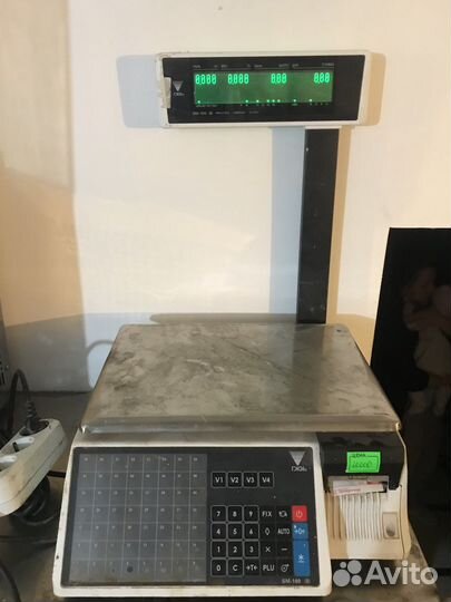 Весы с печатью digi SM-100