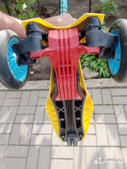 Самокат детский трехколесный бу
