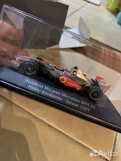 Модельки формулы 1, масштаб 1:43