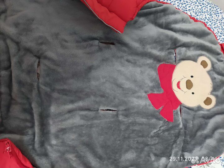 Зимний конверт в прогулочную коляску Orzbow