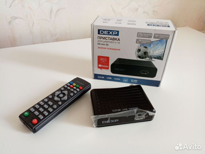 Тв приставка dexp hd mini 32