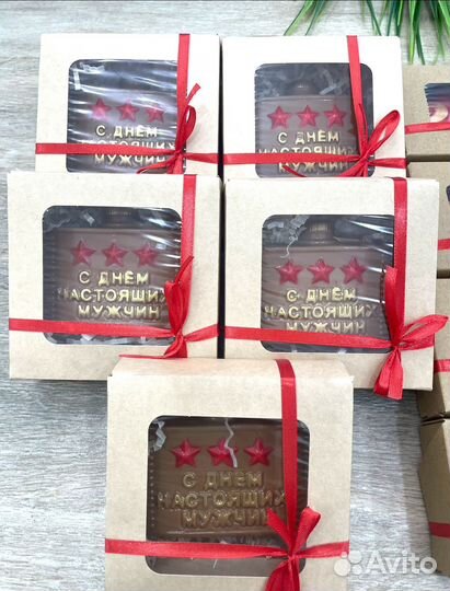 Подарочный набор из мыла для мужчин на 23 февраля