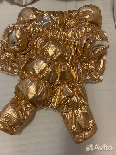 Комбинезон зимний для собак. Одежда для собак