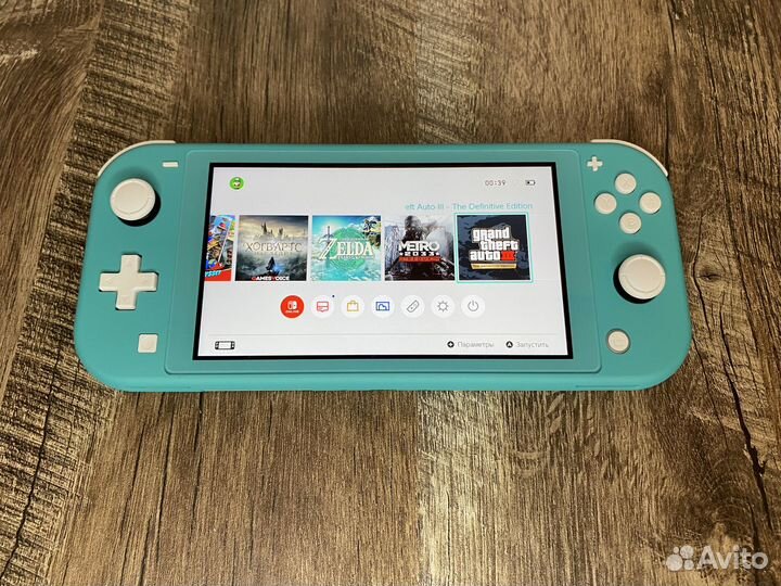 Nintendo switch lite новая прошитая