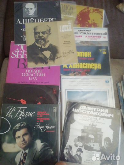 Виниловые пластинки классика в отличном состоянии