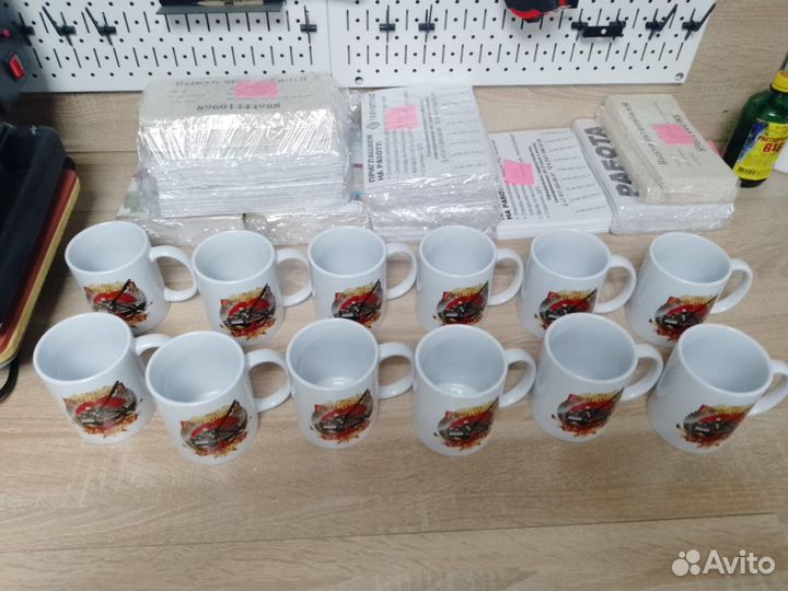 Печать на кружках футболках, подушках и др