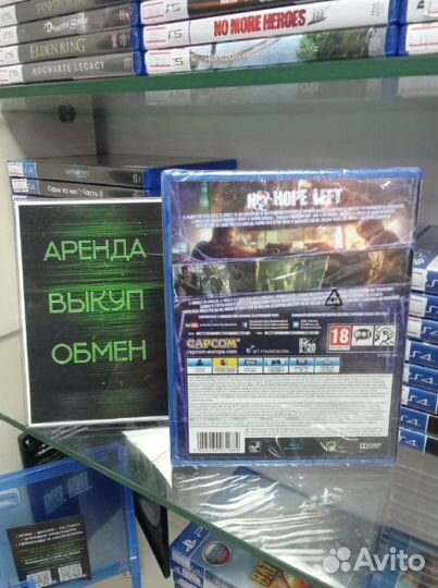 Resident Evil 6 диск PS4