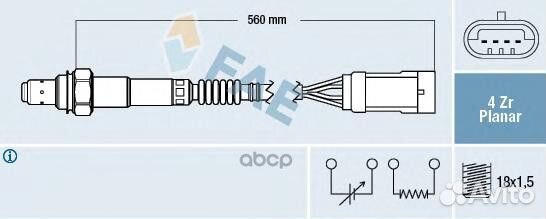 Лямбда-зонд 77153 FAE
