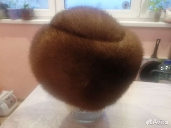 Шапка норковая женская