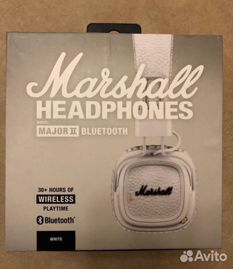 Наушники marshall major 2 bluetooth