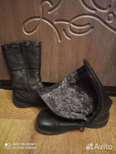 Полусапожки зимние женские