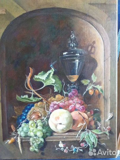 Натюрморт маслом холст