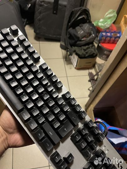 Игровая механическая клавиатура logitech