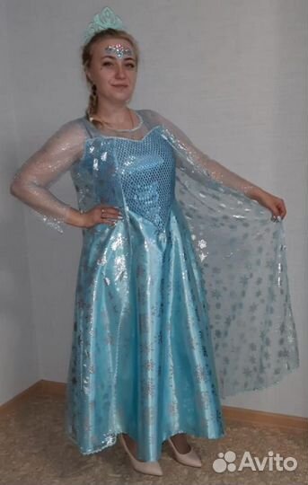 Костюм Эльзы или Феи взрослый