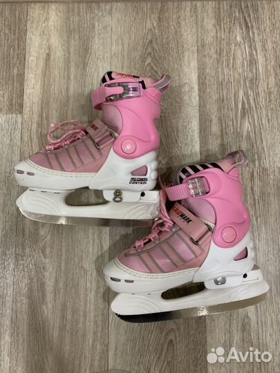 Коньки детские раздвижные 34 37 размер