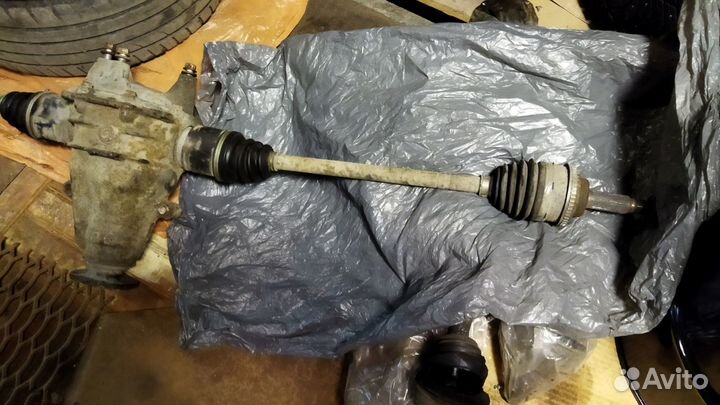 Задний редуктор с полуосями lexus rx 330