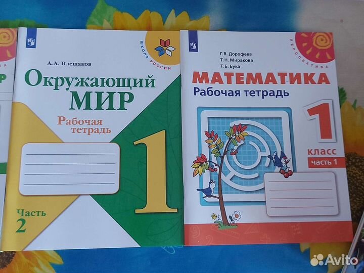 Рабочие тетради 1 класс