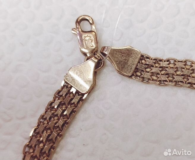 Золотой женский браслет 585